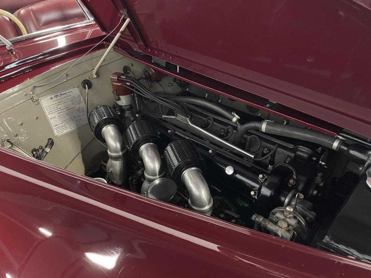 1949 Alfa Romeo 6C 2500 SS Passo Corto Cabriolet Pinin Farina