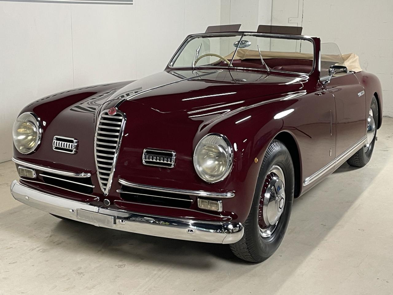 1949 Alfa Romeo 6C 2500 SS Passo Corto Cabriolet Pinin Farina