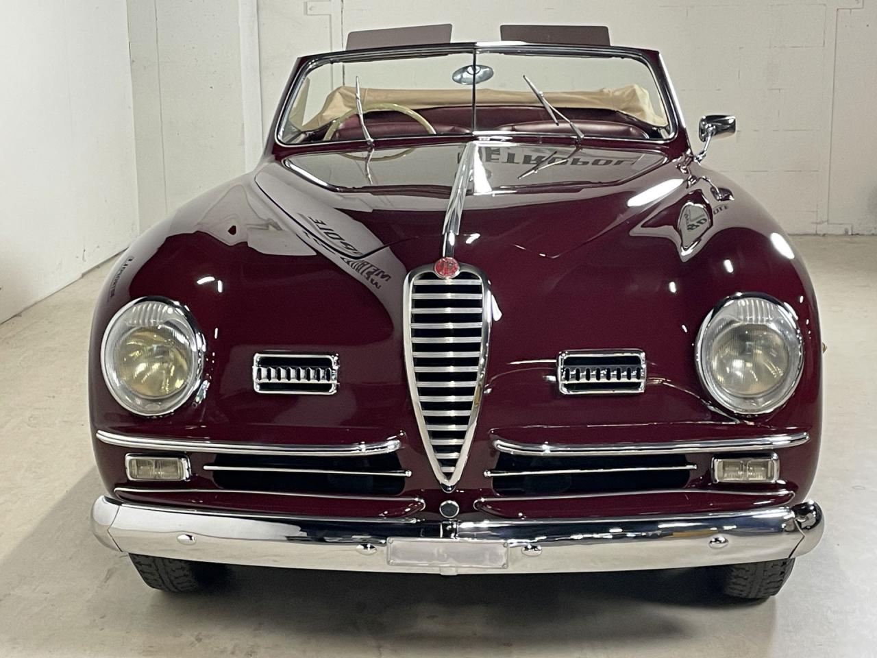 1949 Alfa Romeo 6C 2500 SS Passo Corto Cabriolet Pinin Farina