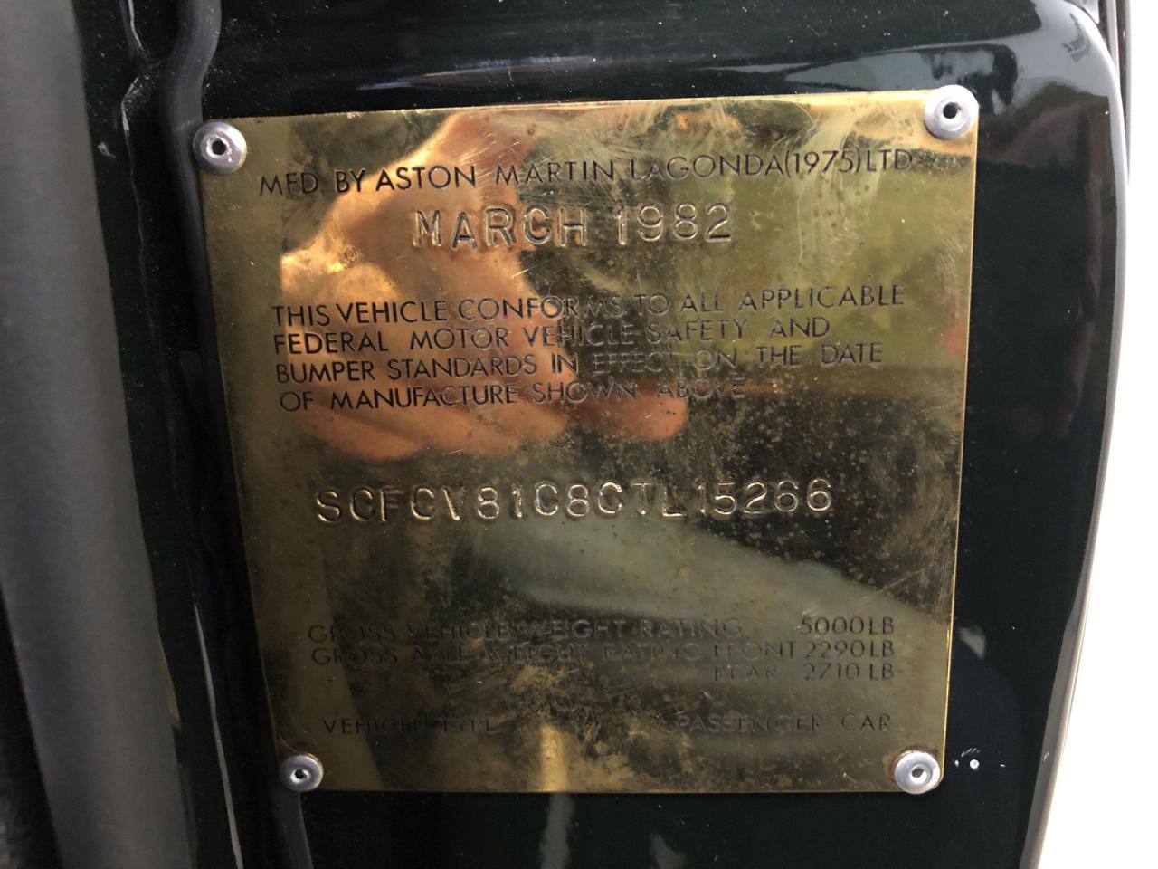 1982 Aston Martin V8 Steering Wheel