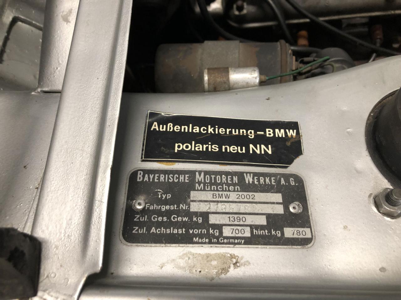 1972 BMW 2002 Baur Convertible