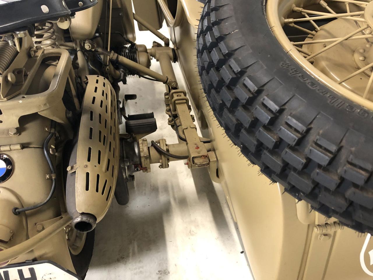 1944 BMW R75 sidecar