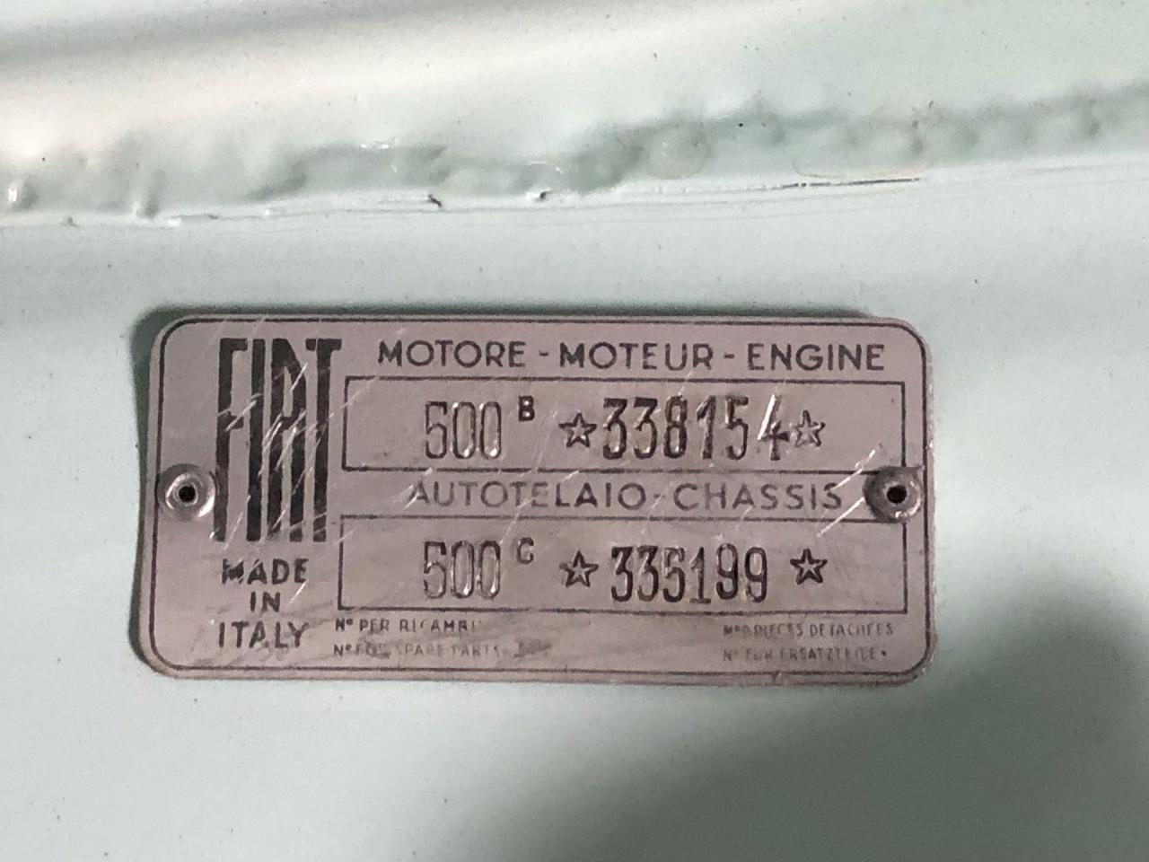 1952 Fiat 500