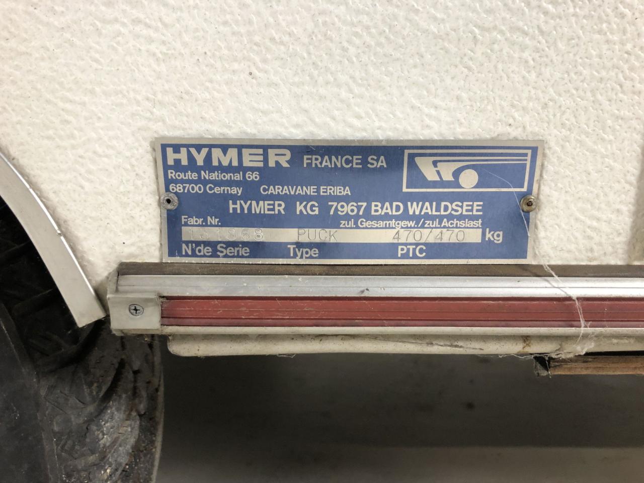 1976 Hymer Wohnwagen