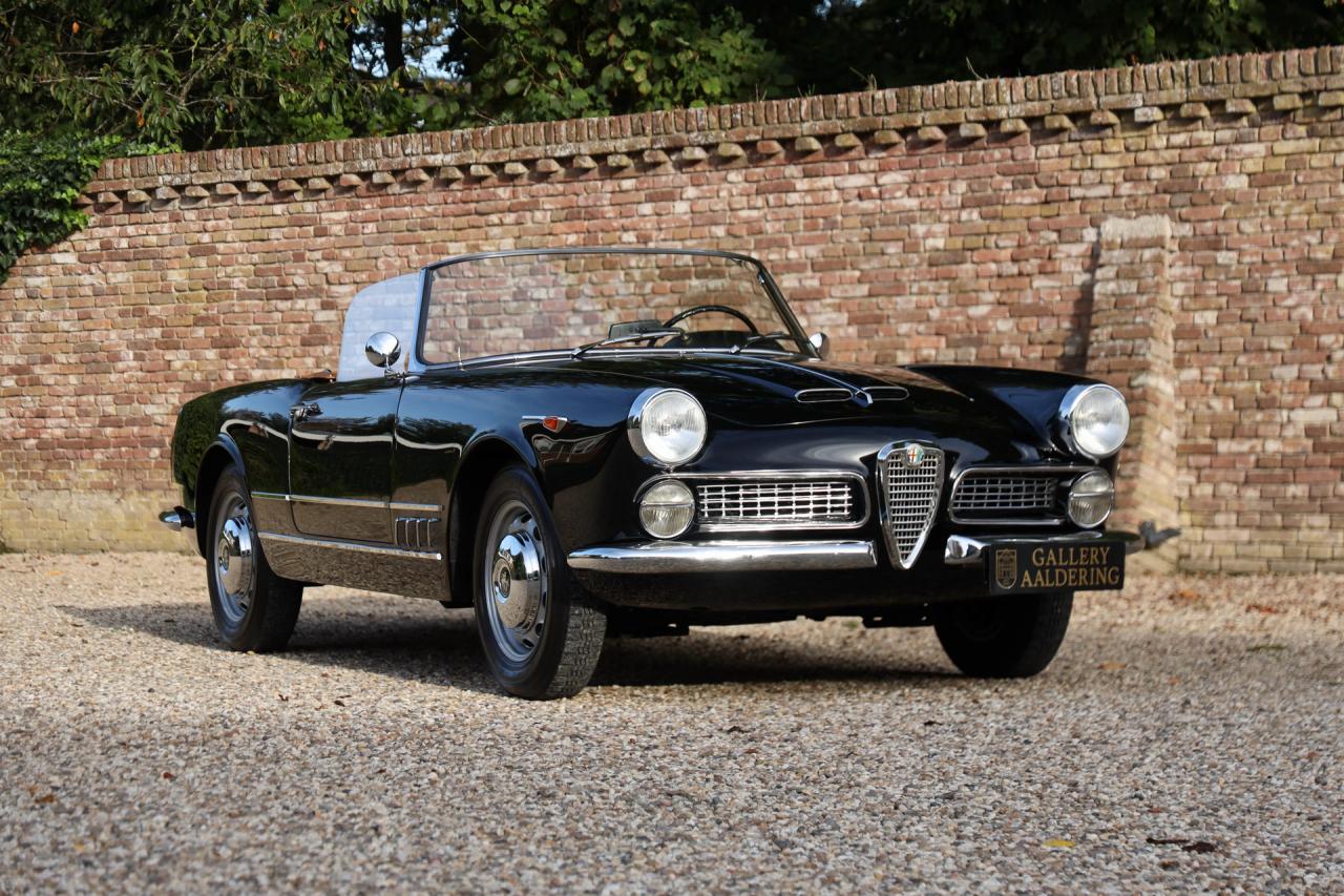 1961 Alfa Romeo 2000 Touring Spider