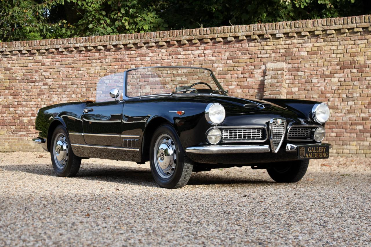 1961 Alfa Romeo 2000 Touring Spider
