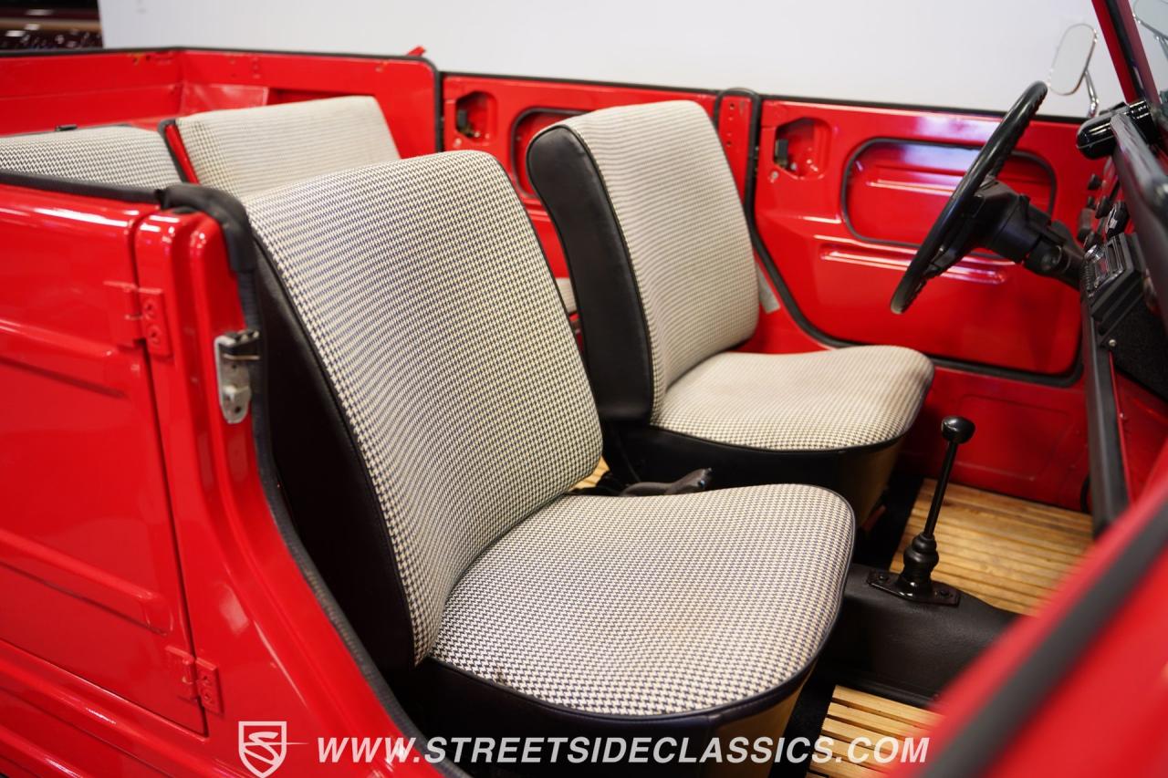 1973 Volkswagen Thing Convertible Hard Top