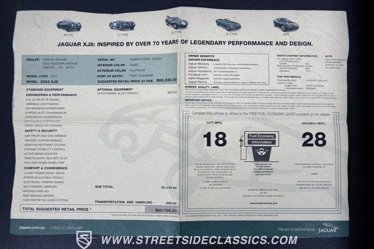 2004 Jaguar XJ8