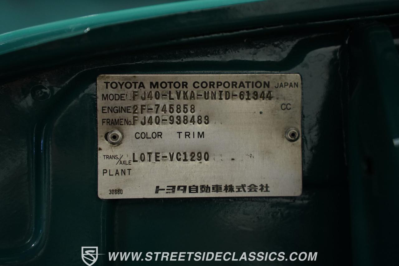 1983 Toyota Land Cruiser FJ40