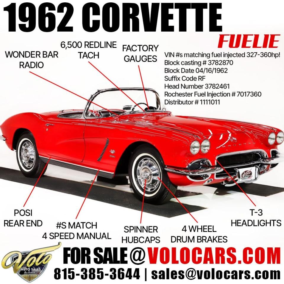 1962 Chevrolet Corvette Fuelie