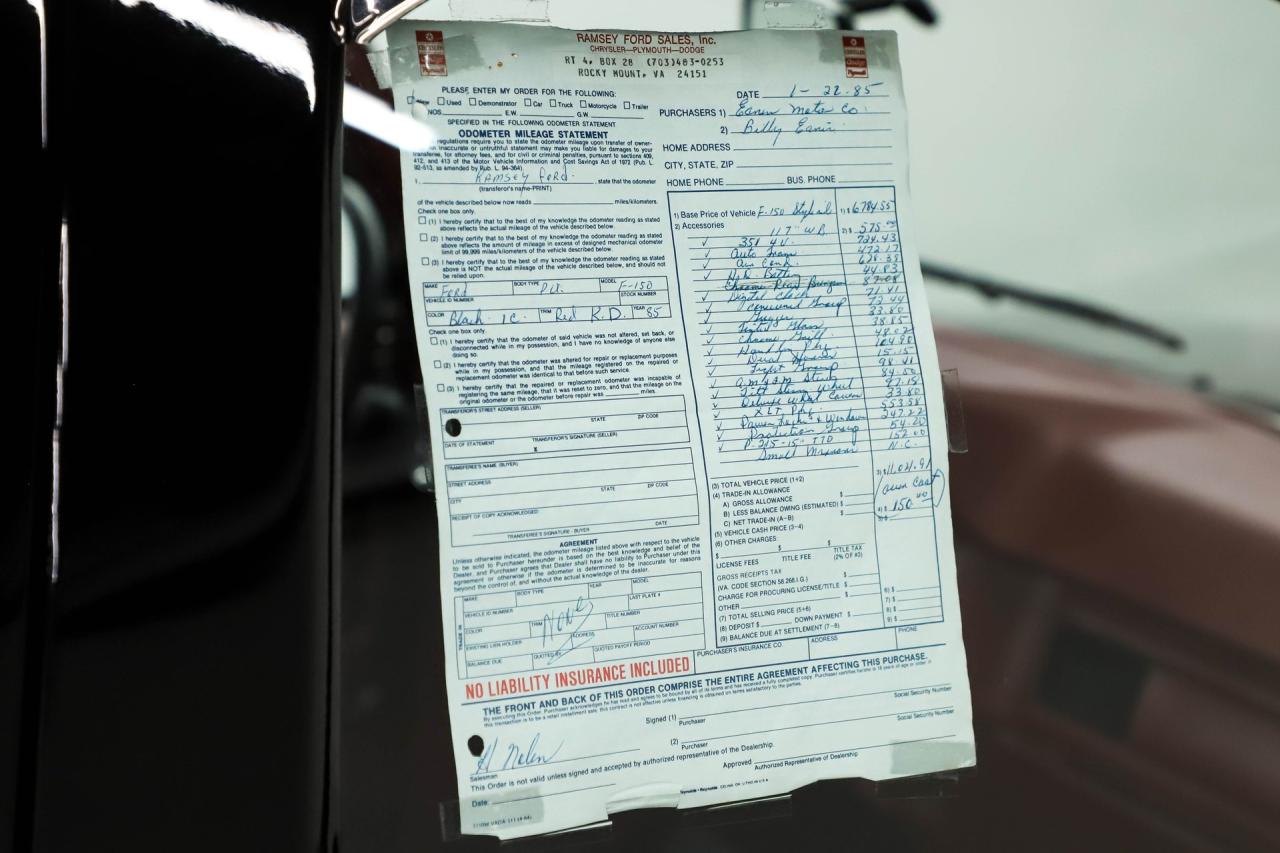 1985 Ford F150 XLT Lariat