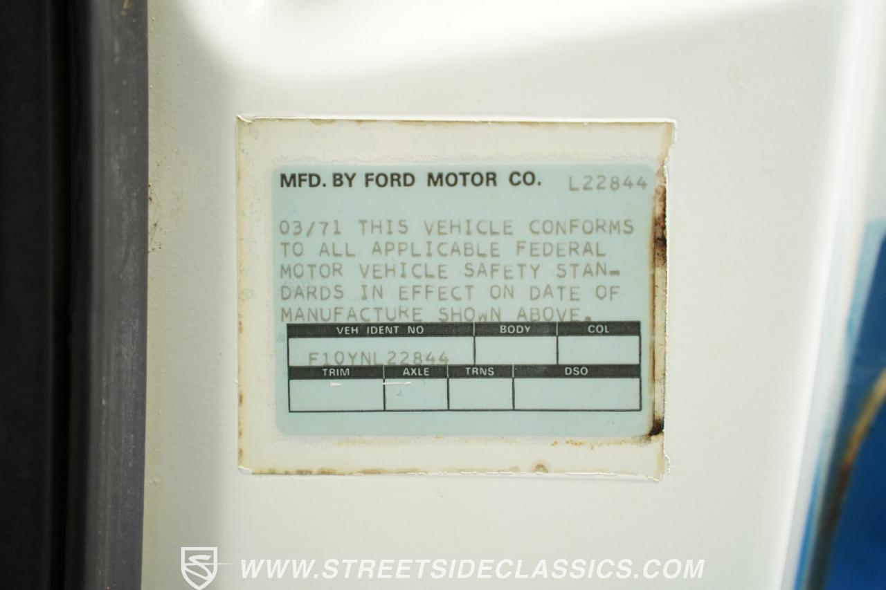 1971 Ford F-100 Ranger