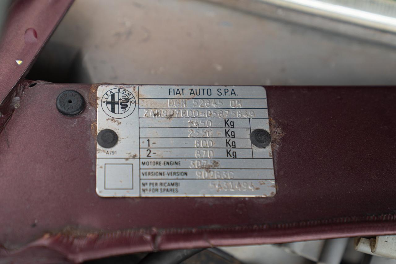 1992 Alfa Romeo ALFA ROMEO 33 1.3 I.E. 4X4 SPORT WAGON