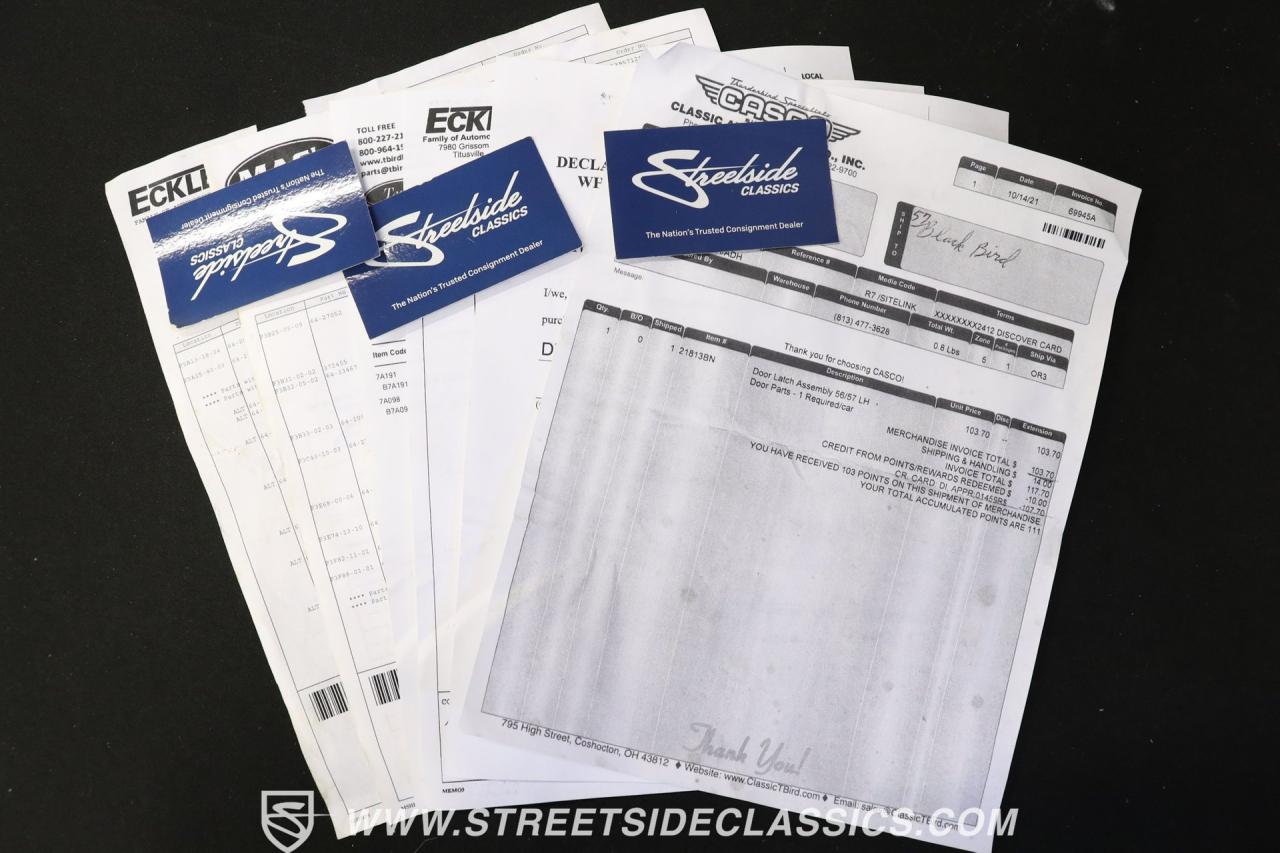 1957 Ford Thunderbird Convertible