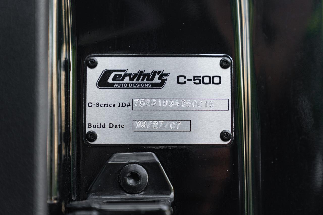 2007 Ford MUSTANG CERVINI C-500