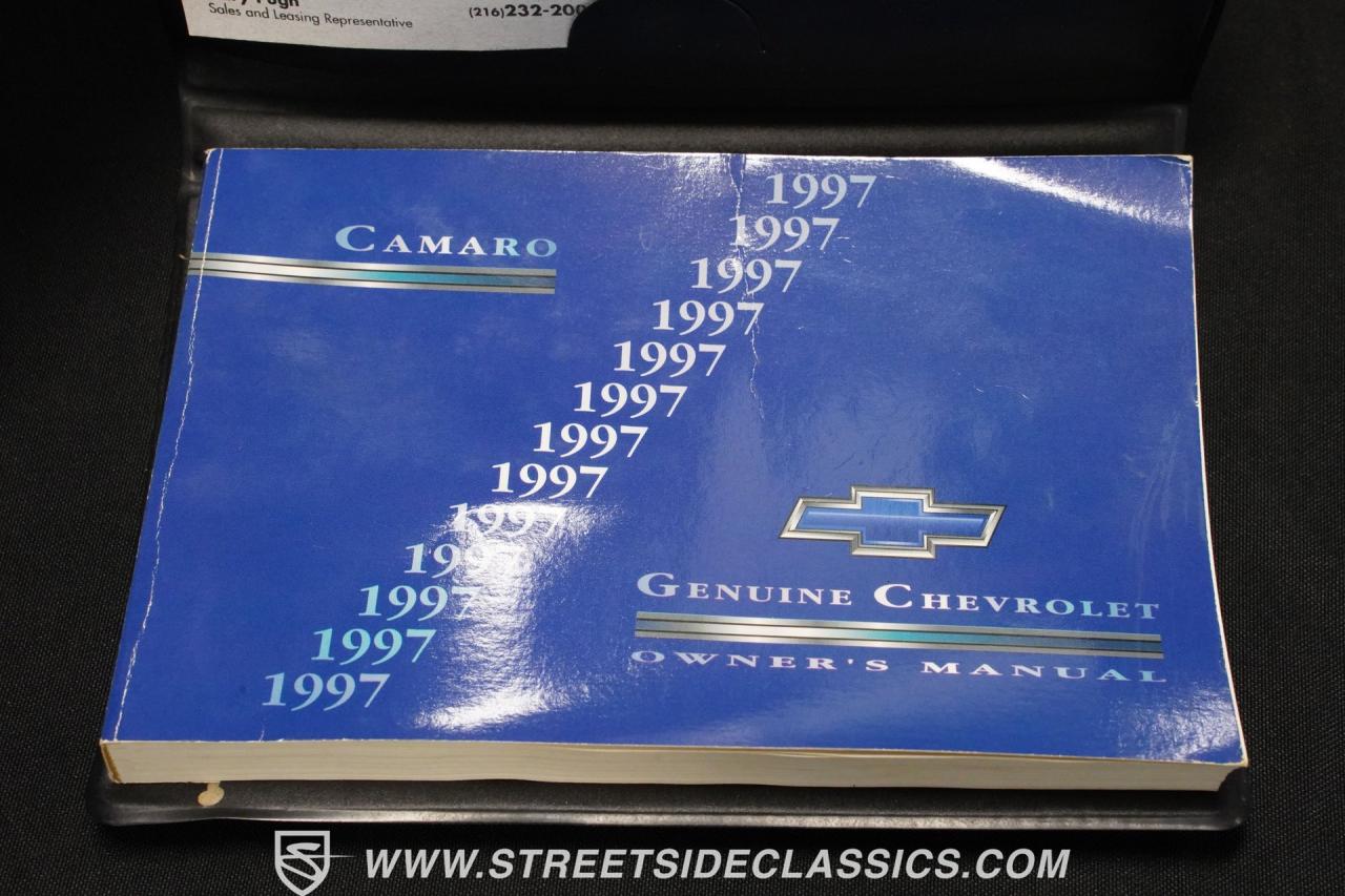 1997 Chevrolet Camaro Z28 30TH Anniversary Edition
