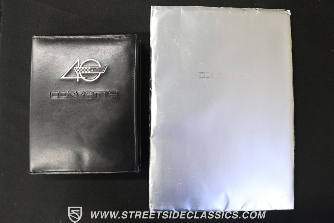 1993 Chevrolet Corvette 40th Anniversary Convertible