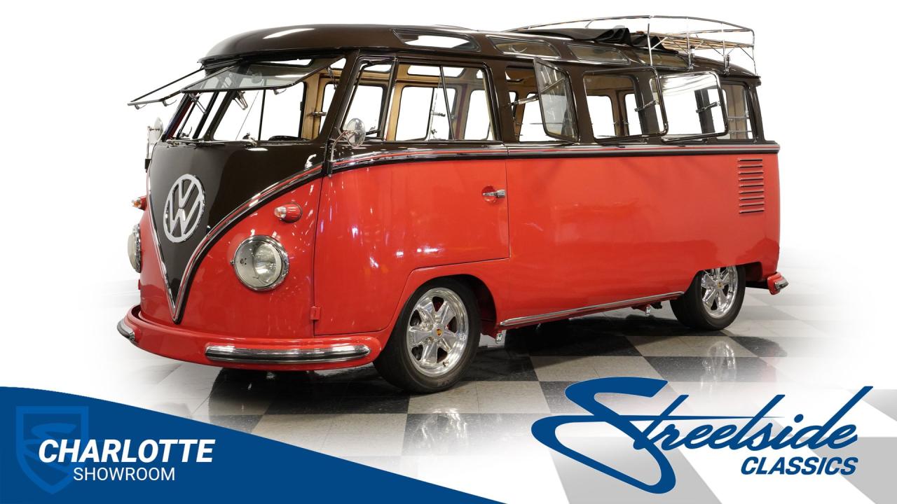 1957 Volkswagen Type 2 23-Window Deluxe Samba