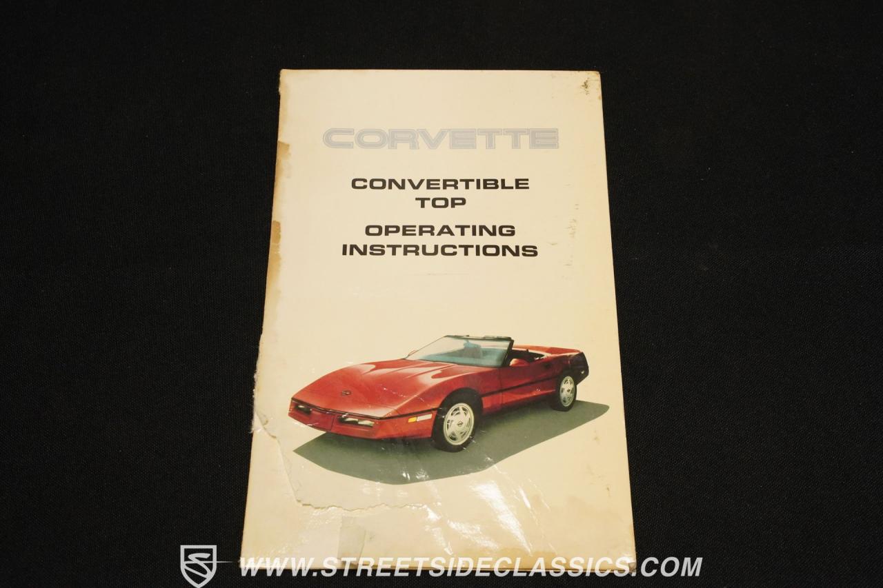 1989 Chevrolet Corvette Convertible