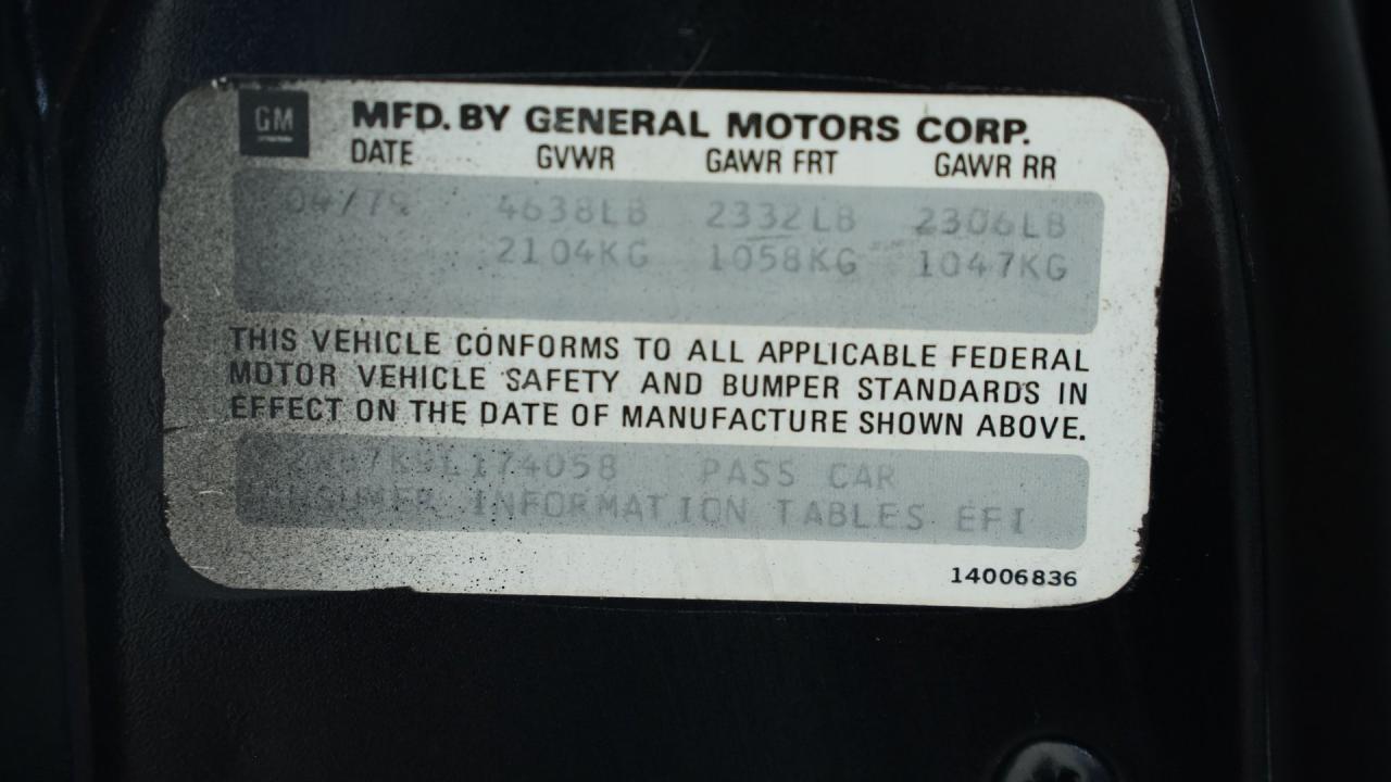 1979 Pontiac Firebird Trans Am