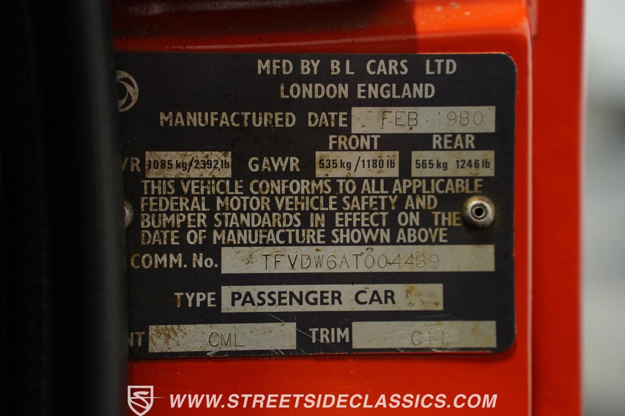 1980 Triumph Spitfire 1500