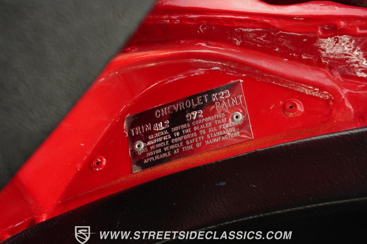 1972 Chevrolet Corvette LS5 454 Stingray