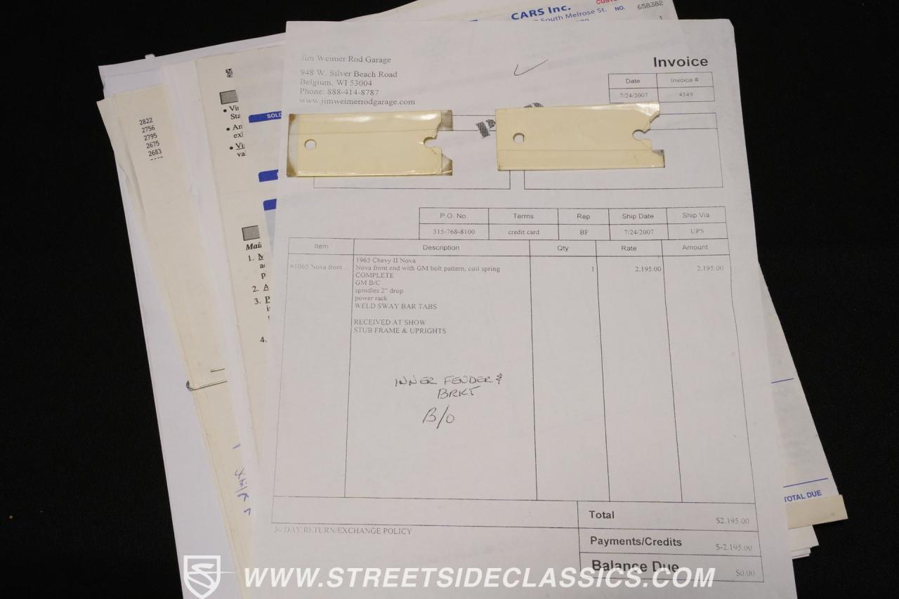 1965 Chevrolet Nova Chevy II Supercharged