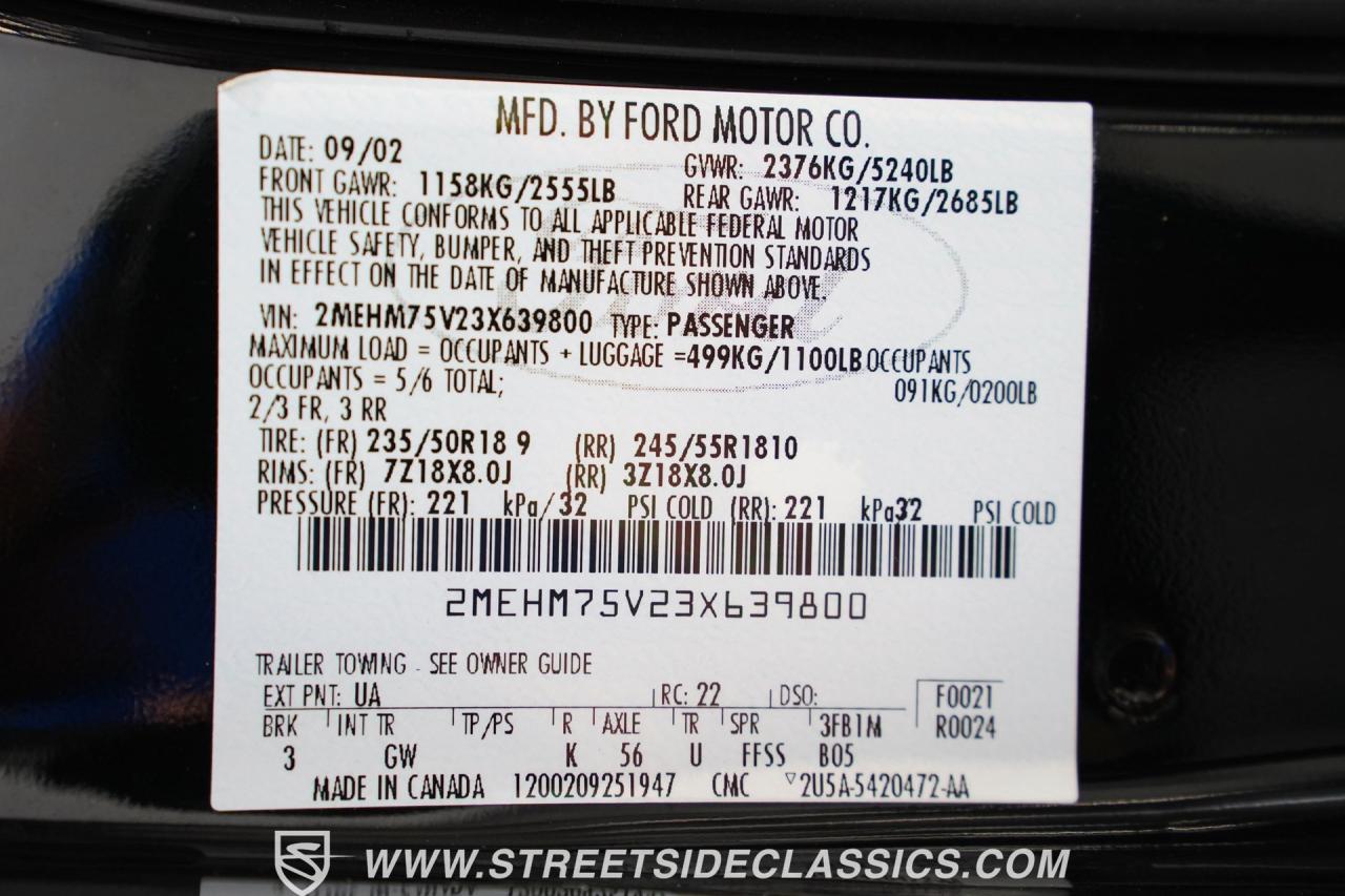 2003 Mercury Marauder Supercharged