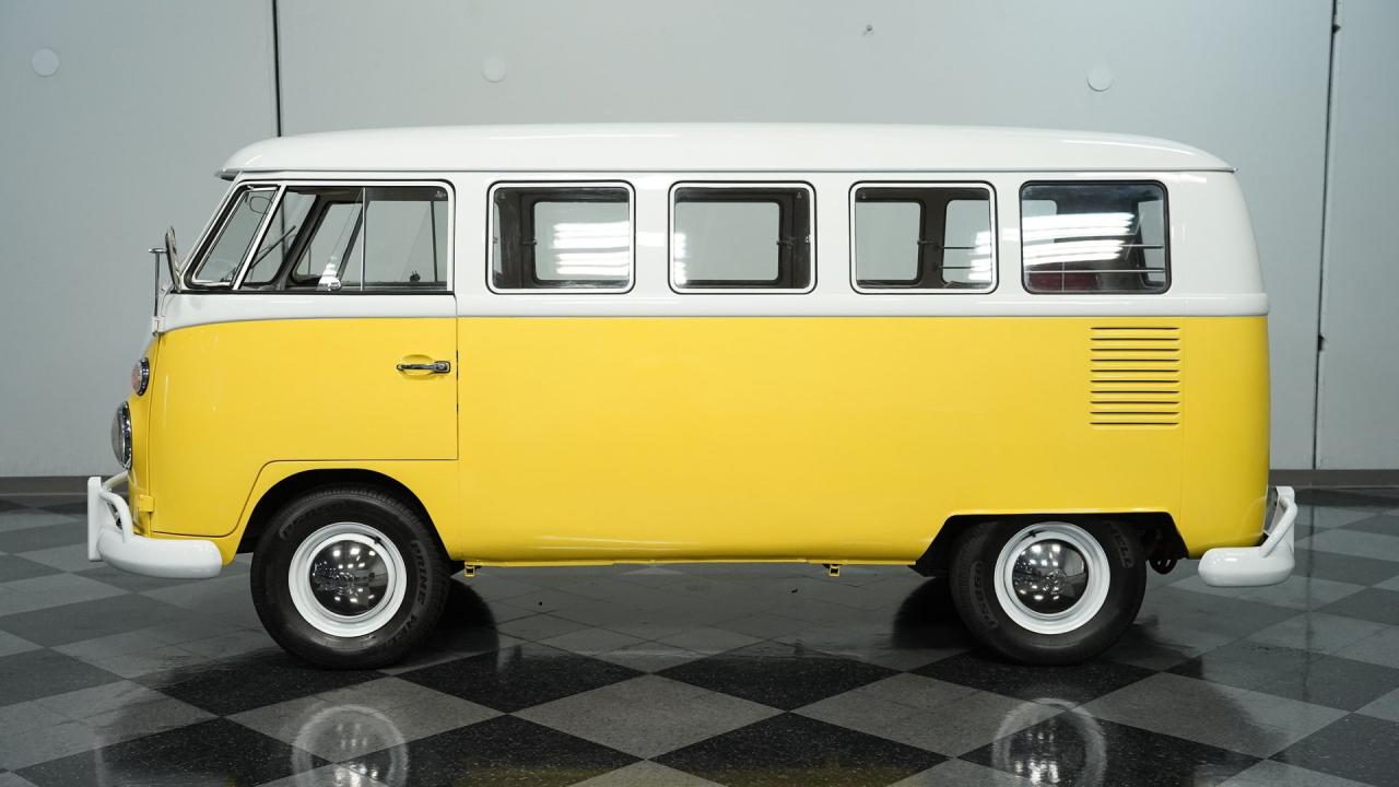 1966 Volkswagen 13 Window Deluxe Walkthrough Bus