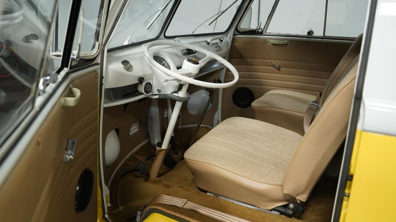1966 Volkswagen 13 Window Deluxe Walkthrough Bus