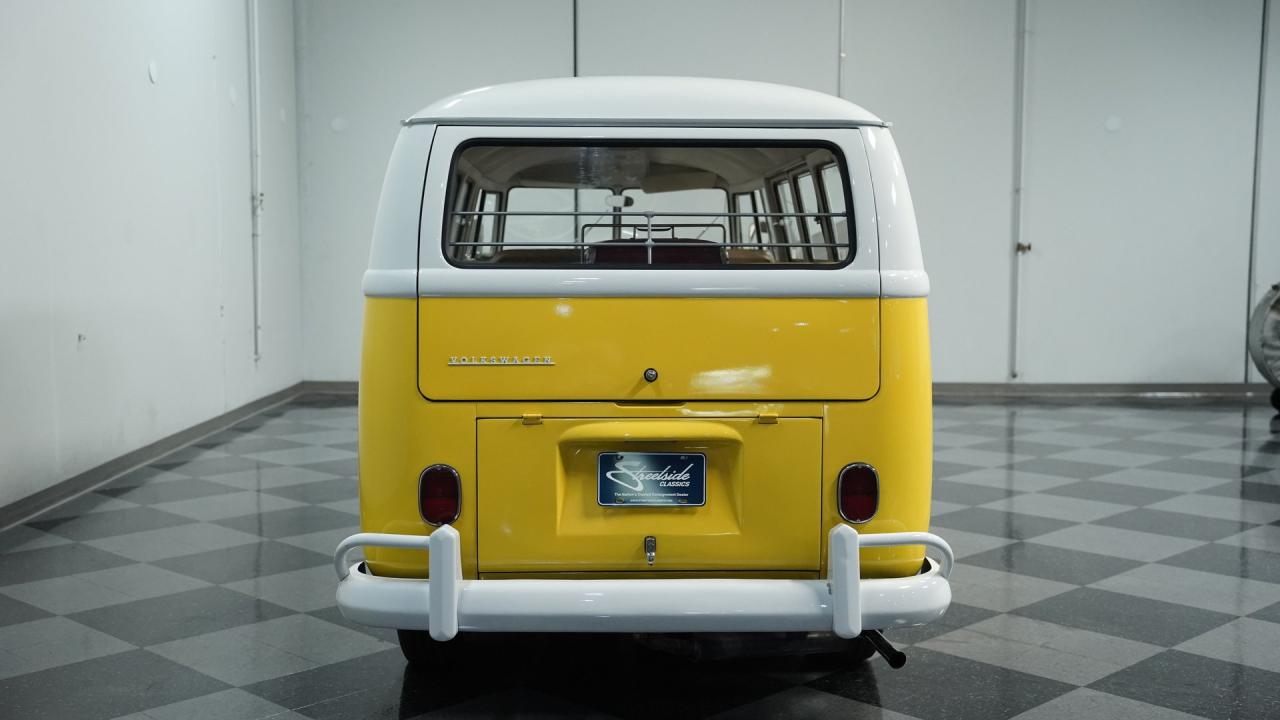 1966 Volkswagen 13 Window Deluxe Walkthrough Bus