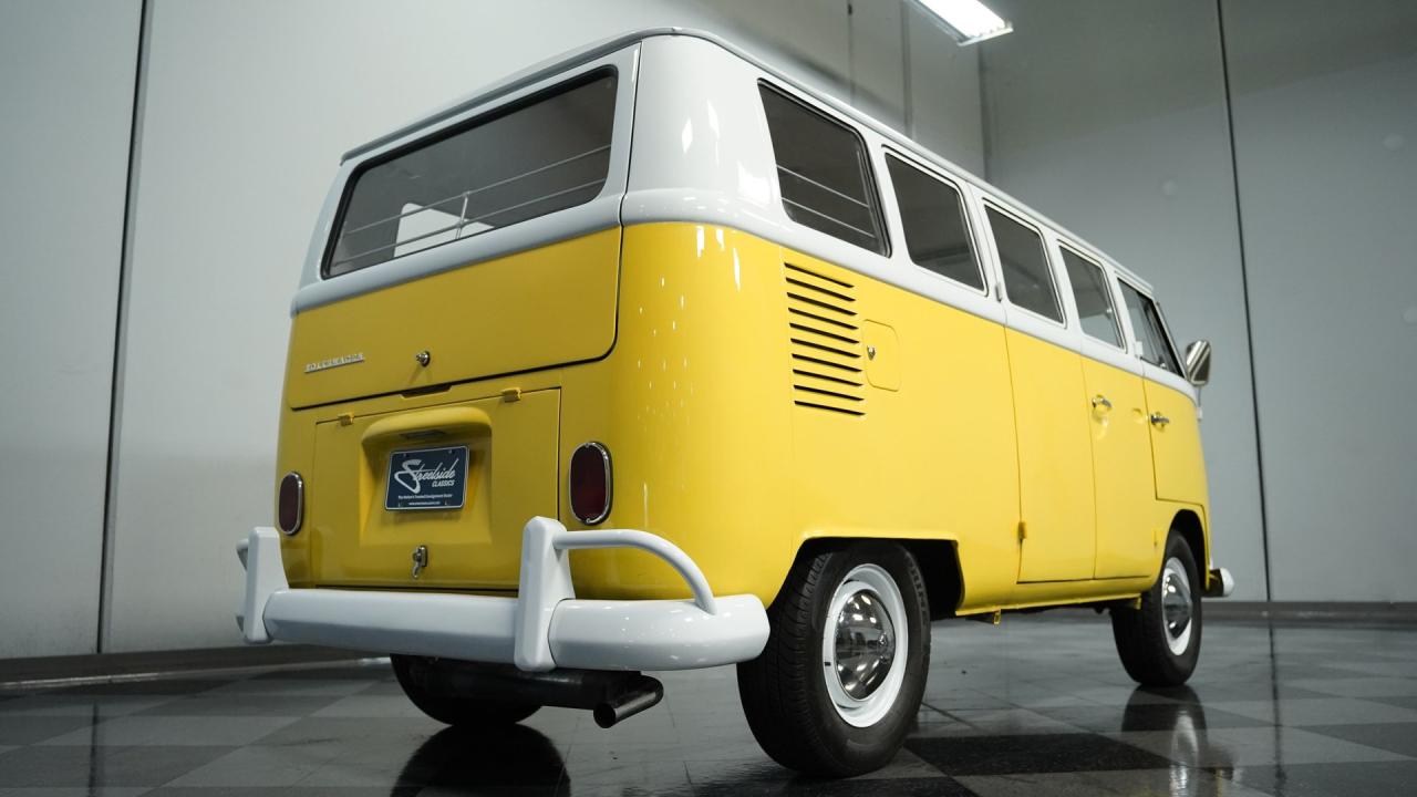 1966 Volkswagen 13 Window Deluxe Walkthrough Bus