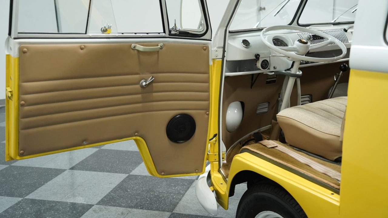 1966 Volkswagen 13 Window Deluxe Walkthrough Bus