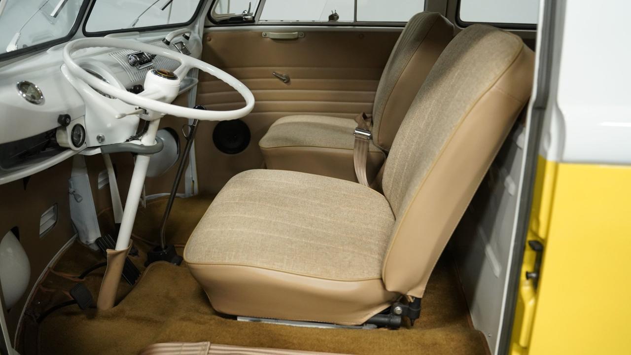 1966 Volkswagen 13 Window Deluxe Walkthrough Bus