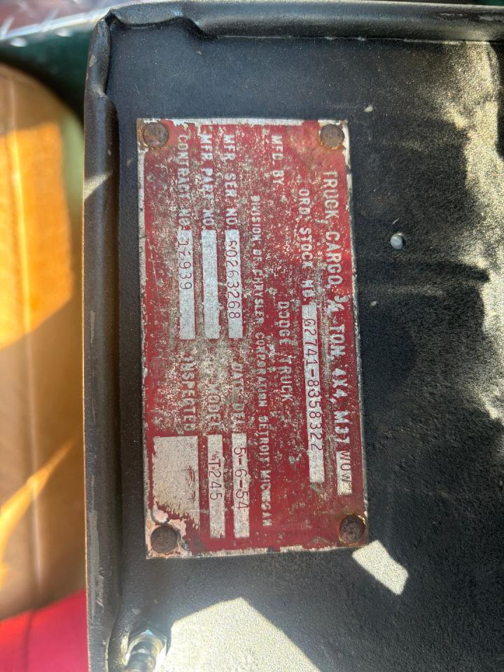 1954 Dodge M37 Power Wagon 4x4 Restomod