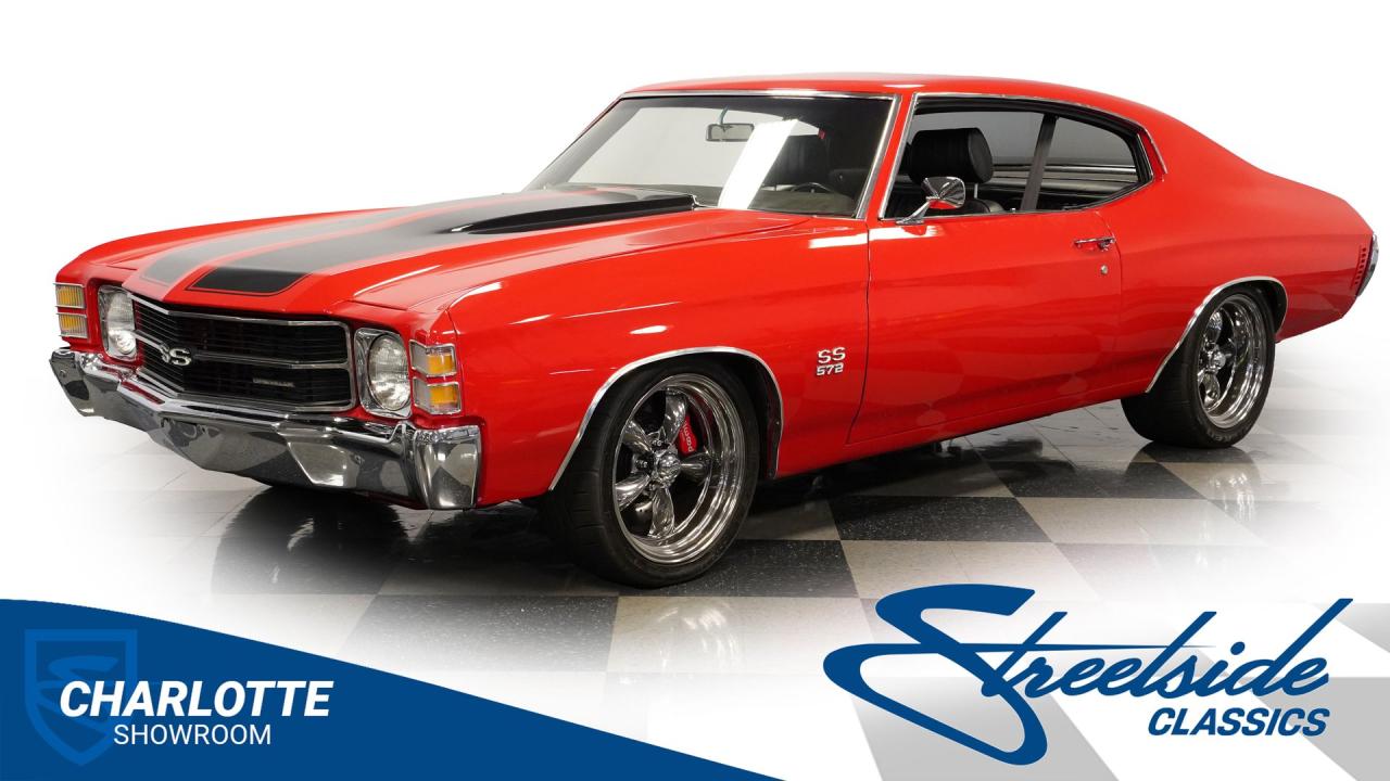 1971 Chevrolet Chevelle SS Tribute 572 Restomod