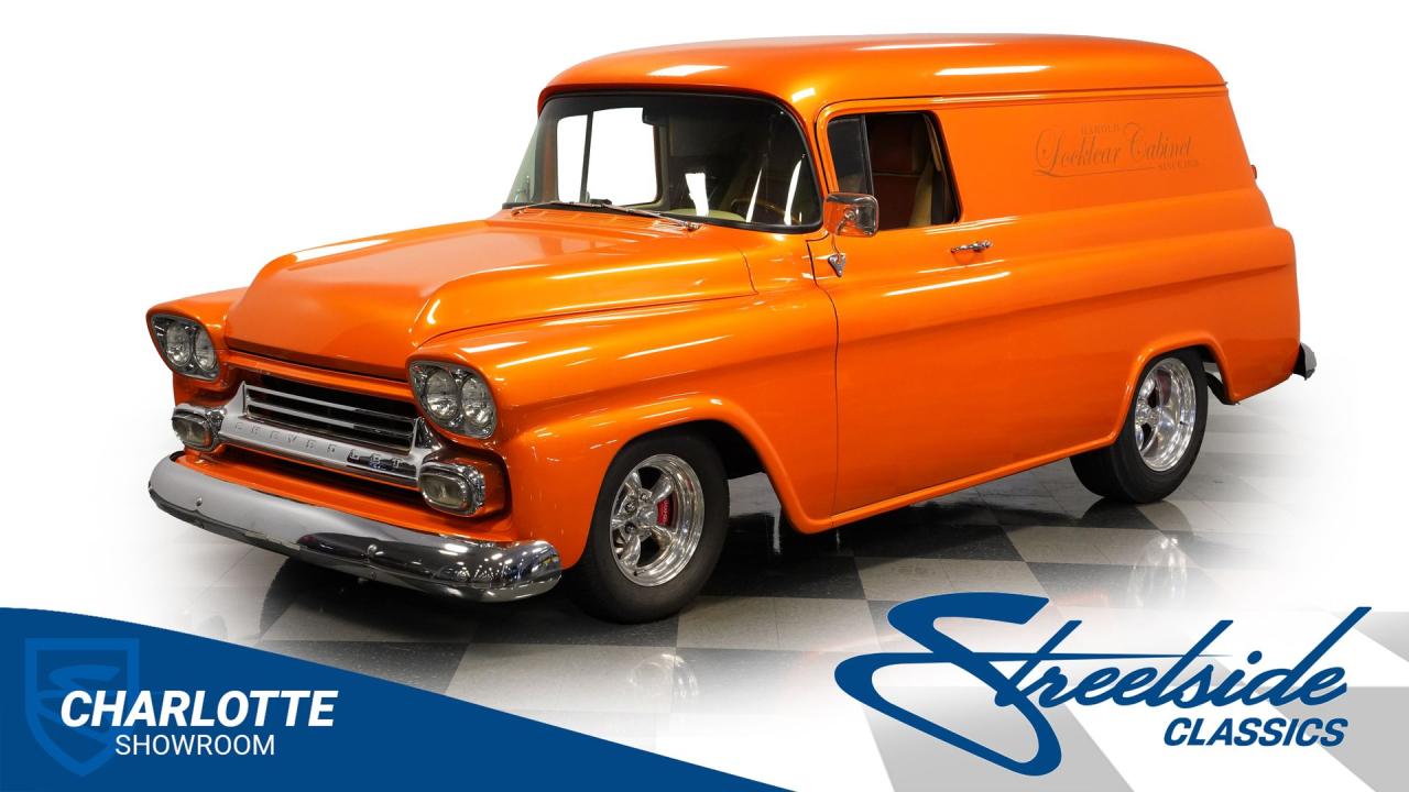 1959 Chevrolet Apache Panel Delivery Restomod
