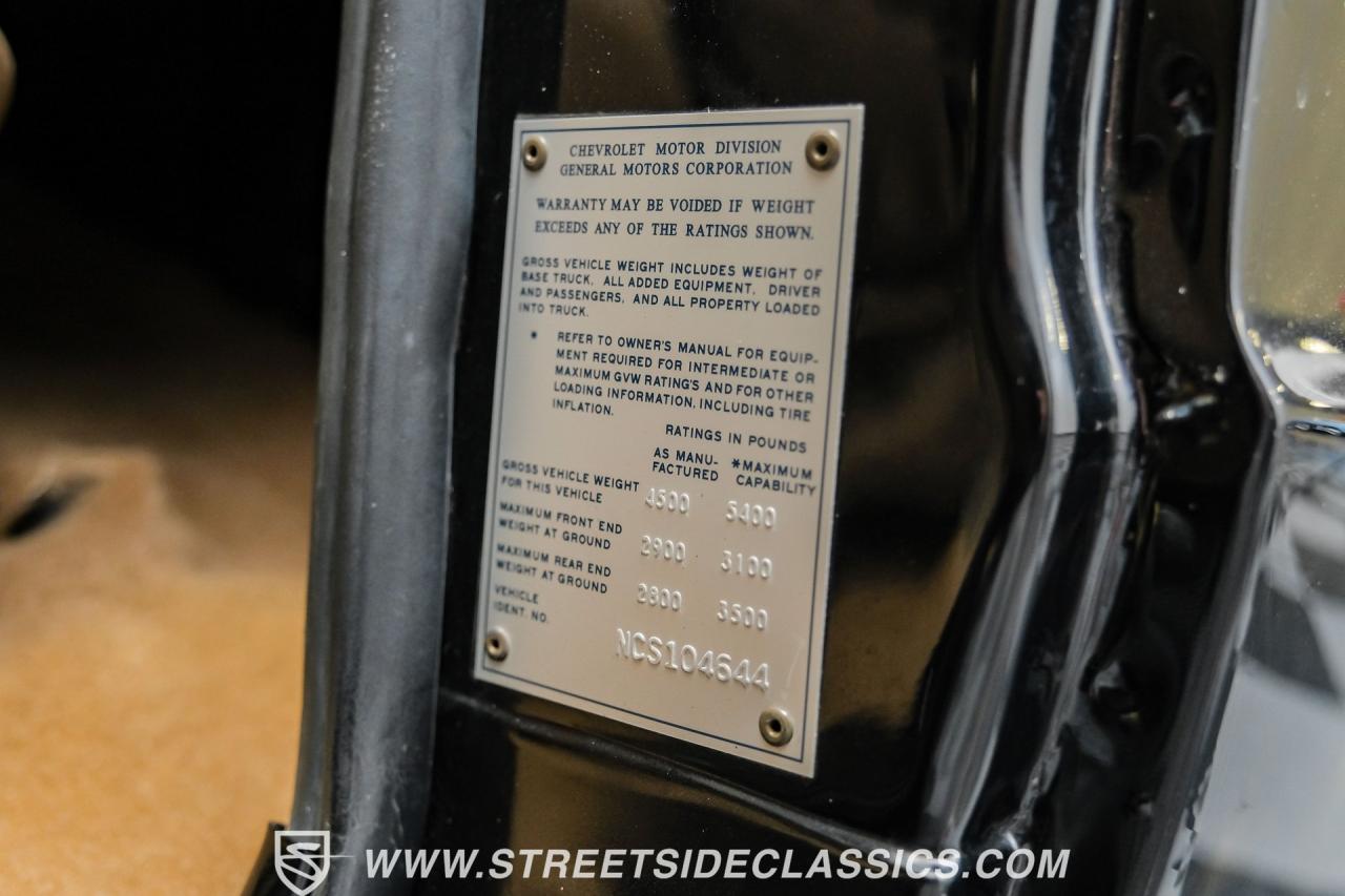 1972 Chevrolet C10 Supercharged