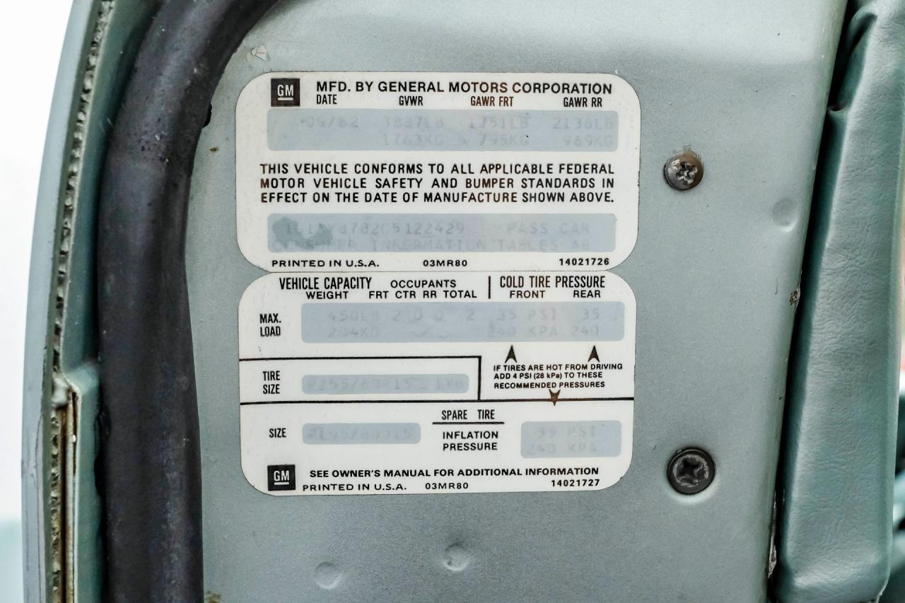 1982 Chevrolet Corvette