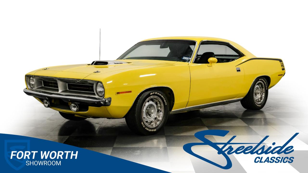 1970 Plymouth Cuda 440 6 Pack Tribute