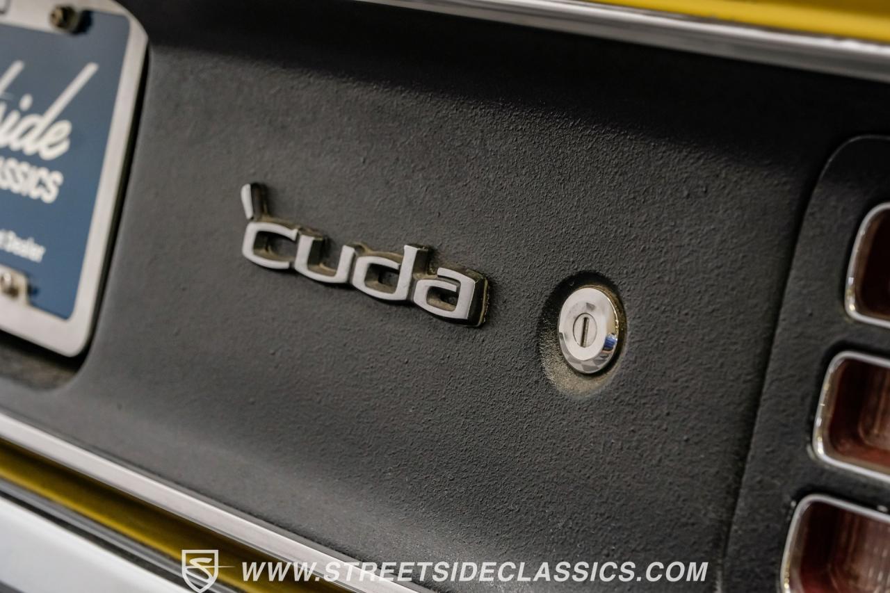 1970 Plymouth Cuda 440 6 Pack Tribute