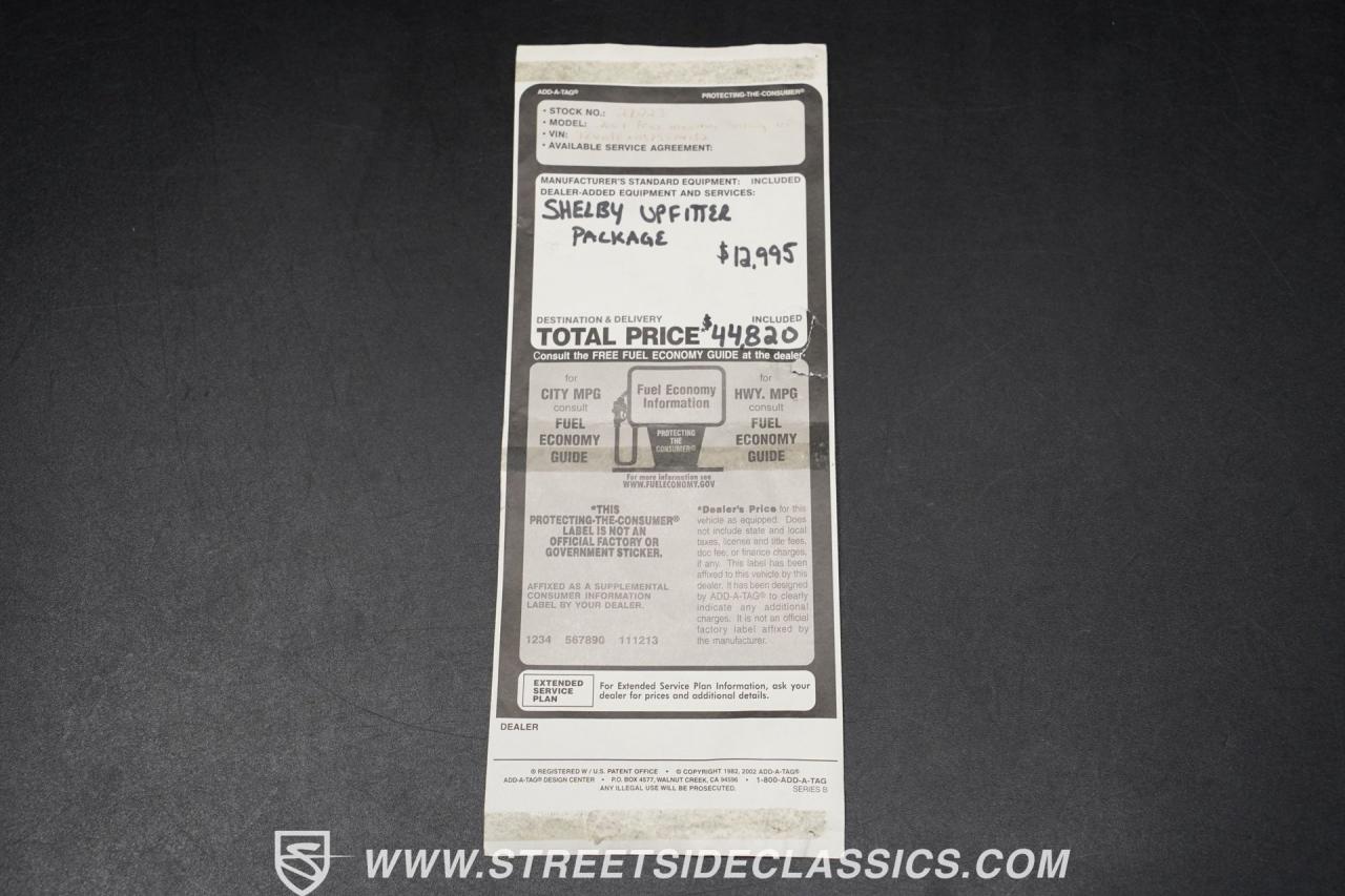 2007 Ford Mustang Shelby GT