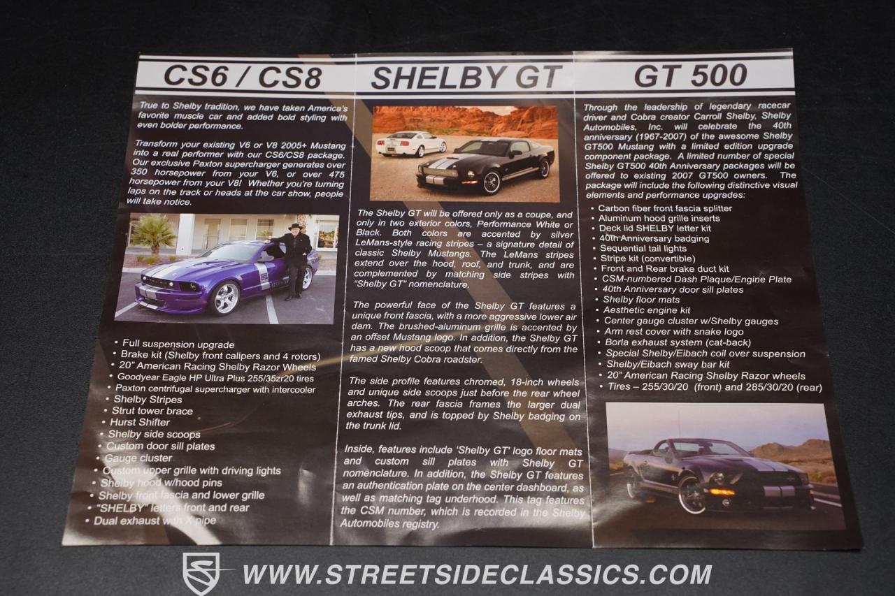 2007 Ford Mustang Shelby GT