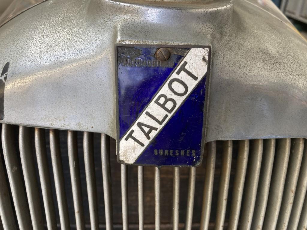 1949 Talbot T26 Saloon (RHD)