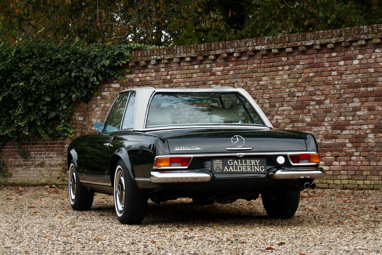 1970 Mercedes - Benz Mercedes Benz 280 SL Pagode &ldquo;MB Datenkarte correct&rdquo;
