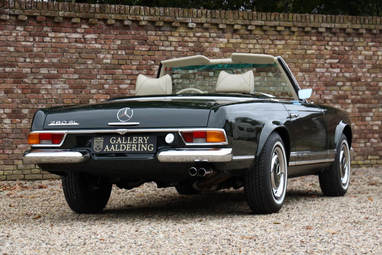 1970 Mercedes - Benz Mercedes Benz 280 SL Pagode &ldquo;MB Datenkarte correct&rdquo;