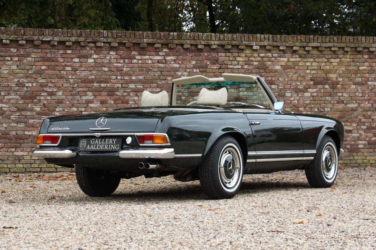 1970 Mercedes - Benz Mercedes Benz 280 SL Pagode &ldquo;MB Datenkarte correct&rdquo;