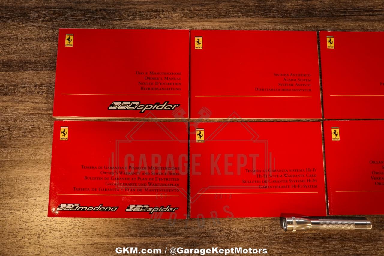 2001 Ferrari 360 Spider