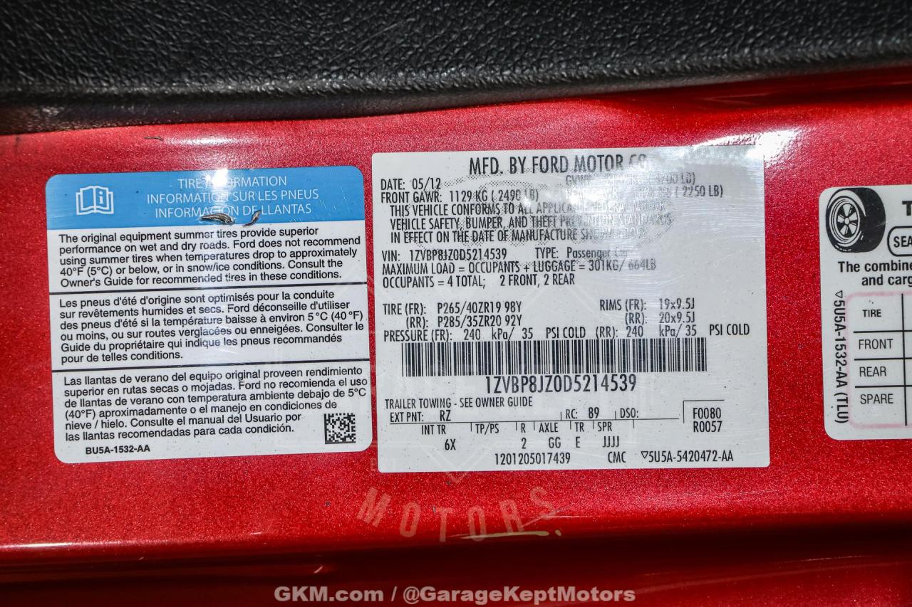 2013 Ford Shelby GT500