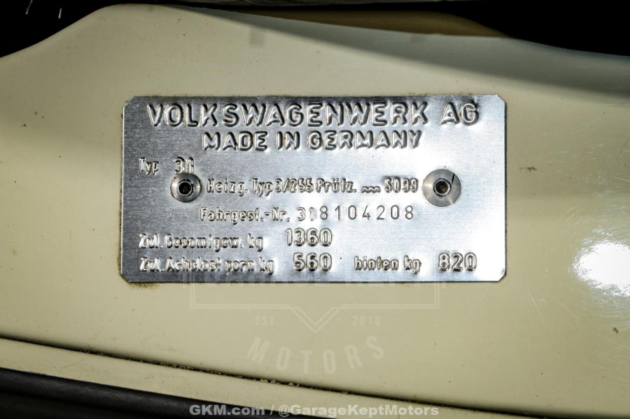 1968 Volkswagen Type 3